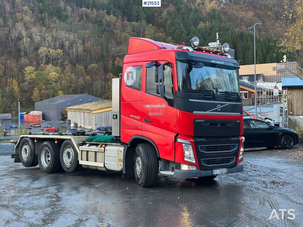 Volvo FH500 krokbil 8x2 m/ 21 t krok. - 후크 리프트 트럭 : 사진 1 Volvo FH500 krokbil 8x2 m/ 21 t krok. - 후크 리프트 트럭 : 사진 1