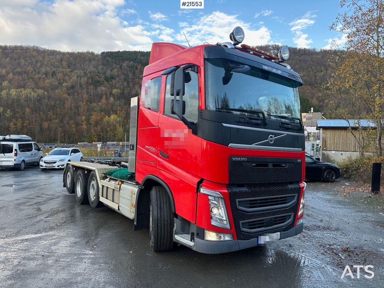 Volvo FH500 krokbil 8x2 m/ 21 t krok. - 후크 리프트 트럭 : 사진 3 Volvo FH500 krokbil 8x2 m/ 21 t krok. - 후크 리프트 트럭 : 사진 3