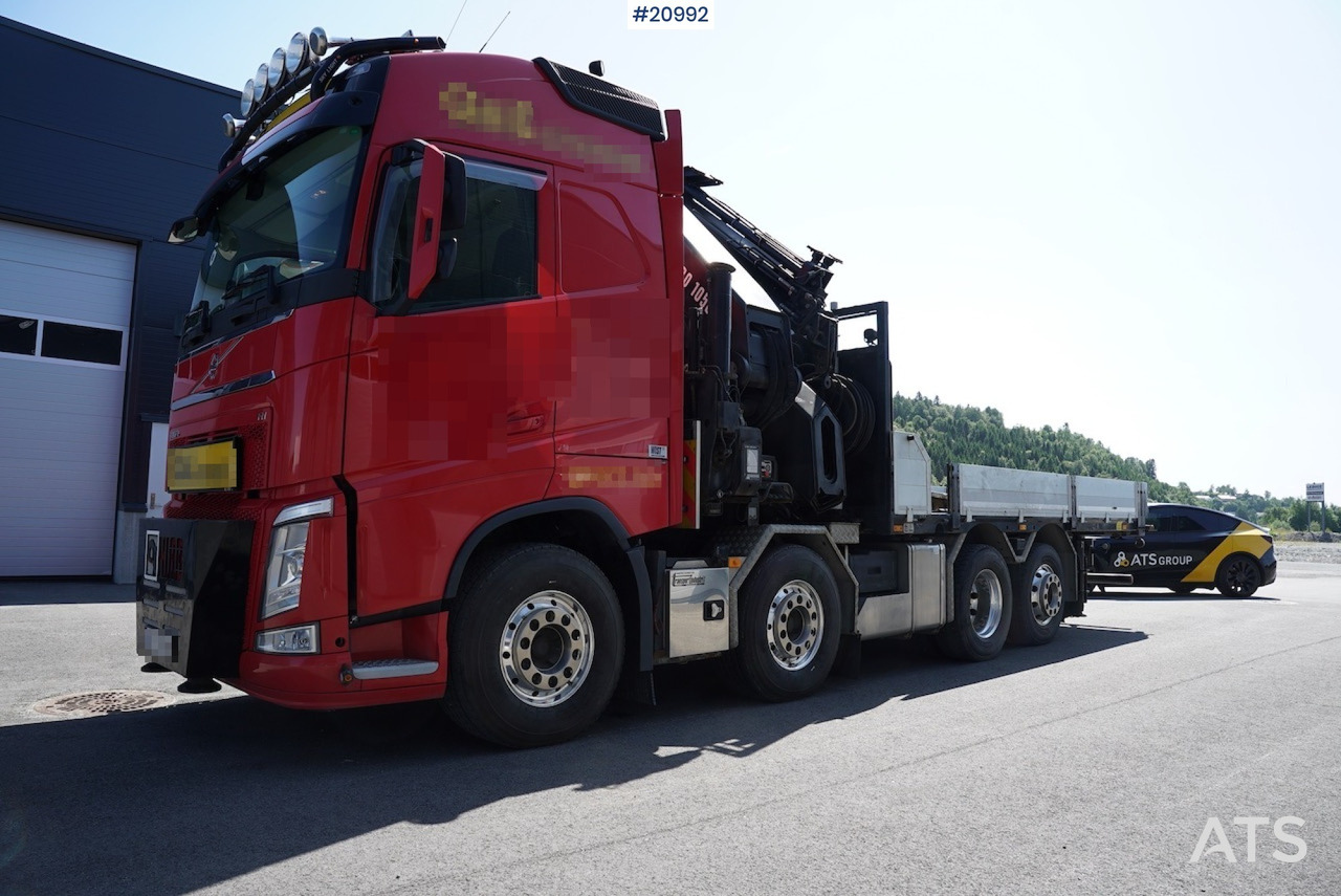 Volvo FH500 - 크레인 트럭, 드롭사이드/ 플랫베드 트럭 : 사진 1 Volvo FH500 - 크레인 트럭, 드롭사이드/ 플랫베드 트럭 : 사진 1