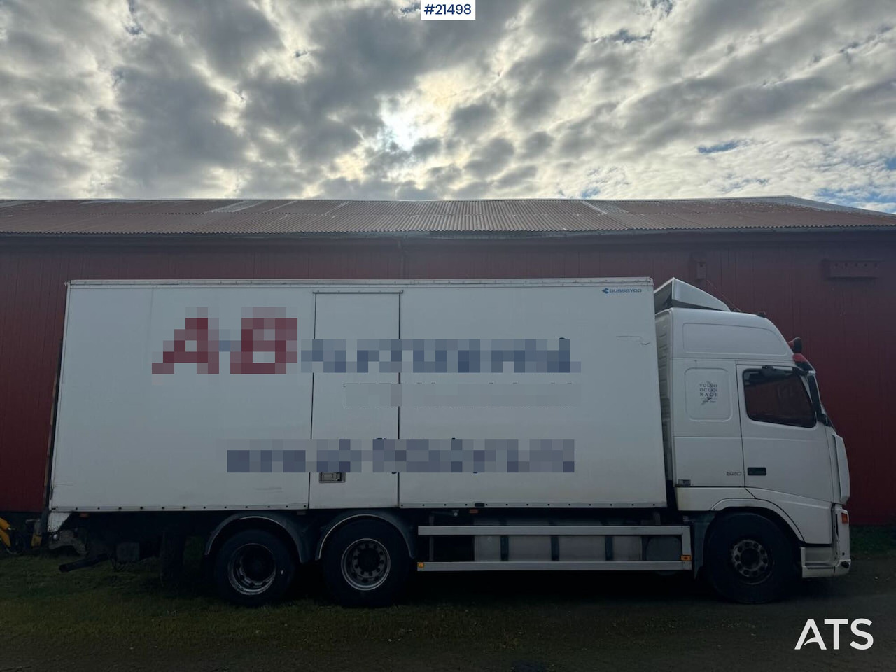 Volvo FH520 - 박스 트럭 : 사진 2 Volvo FH520 - 박스 트럭 : 사진 2