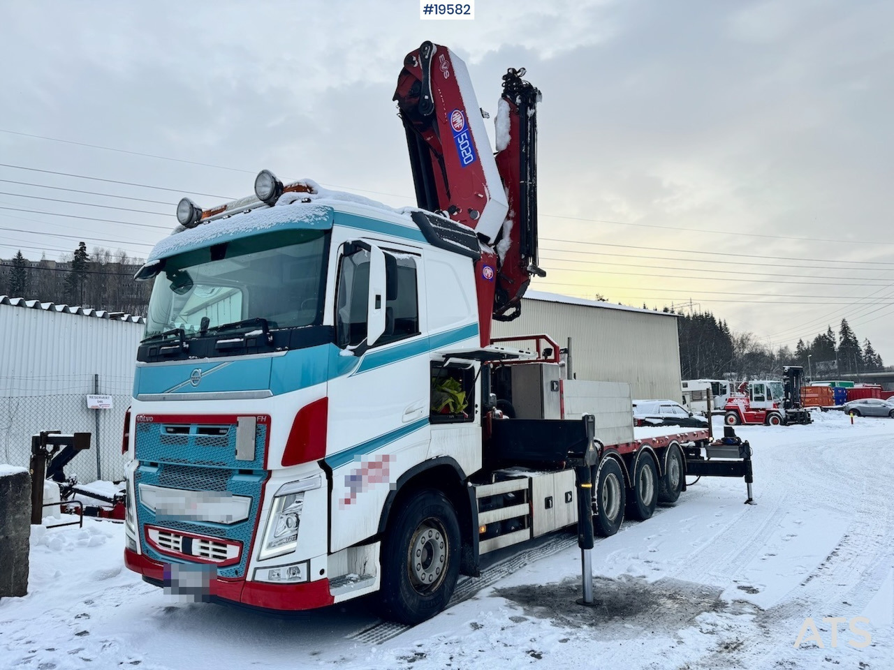 Volvo FH540 - 크레인 트럭, 드롭사이드/ 플랫베드 트럭 : 사진 1 Volvo FH540 - 크레인 트럭, 드롭사이드/ 플랫베드 트럭 : 사진 1
