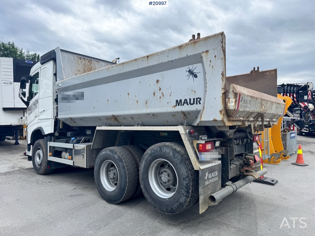 Volvo FH540 - 덤프트럭 : 사진 3 Volvo FH540 - 덤프트럭 : 사진 3