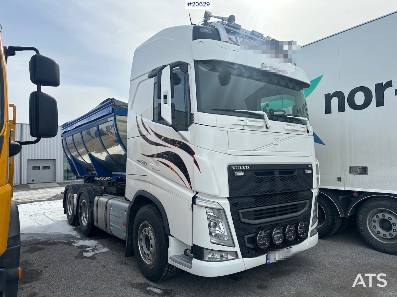 Volvo FH540 - 덤프트럭 : 사진 2 Volvo FH540 - 덤프트럭 : 사진 2