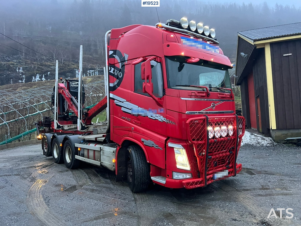 Volvo FH540 - 목재 트럭 : 사진 5 Volvo FH540 - 목재 트럭 : 사진 5