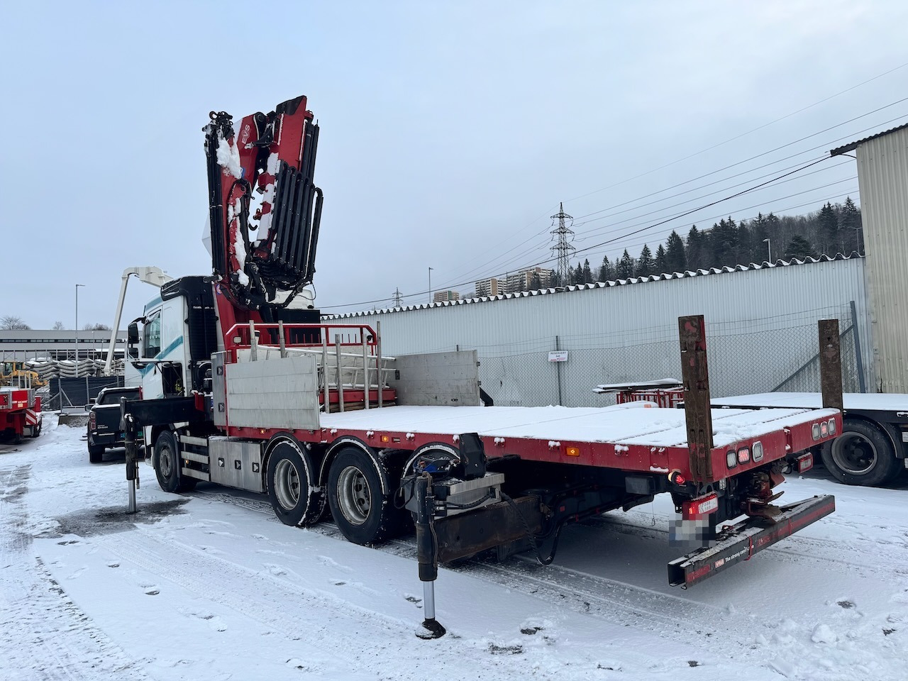 Volvo FH540 - 크레인 트럭, 드롭사이드/ 플랫베드 트럭 : 사진 3 Volvo FH540 - 크레인 트럭, 드롭사이드/ 플랫베드 트럭 : 사진 3