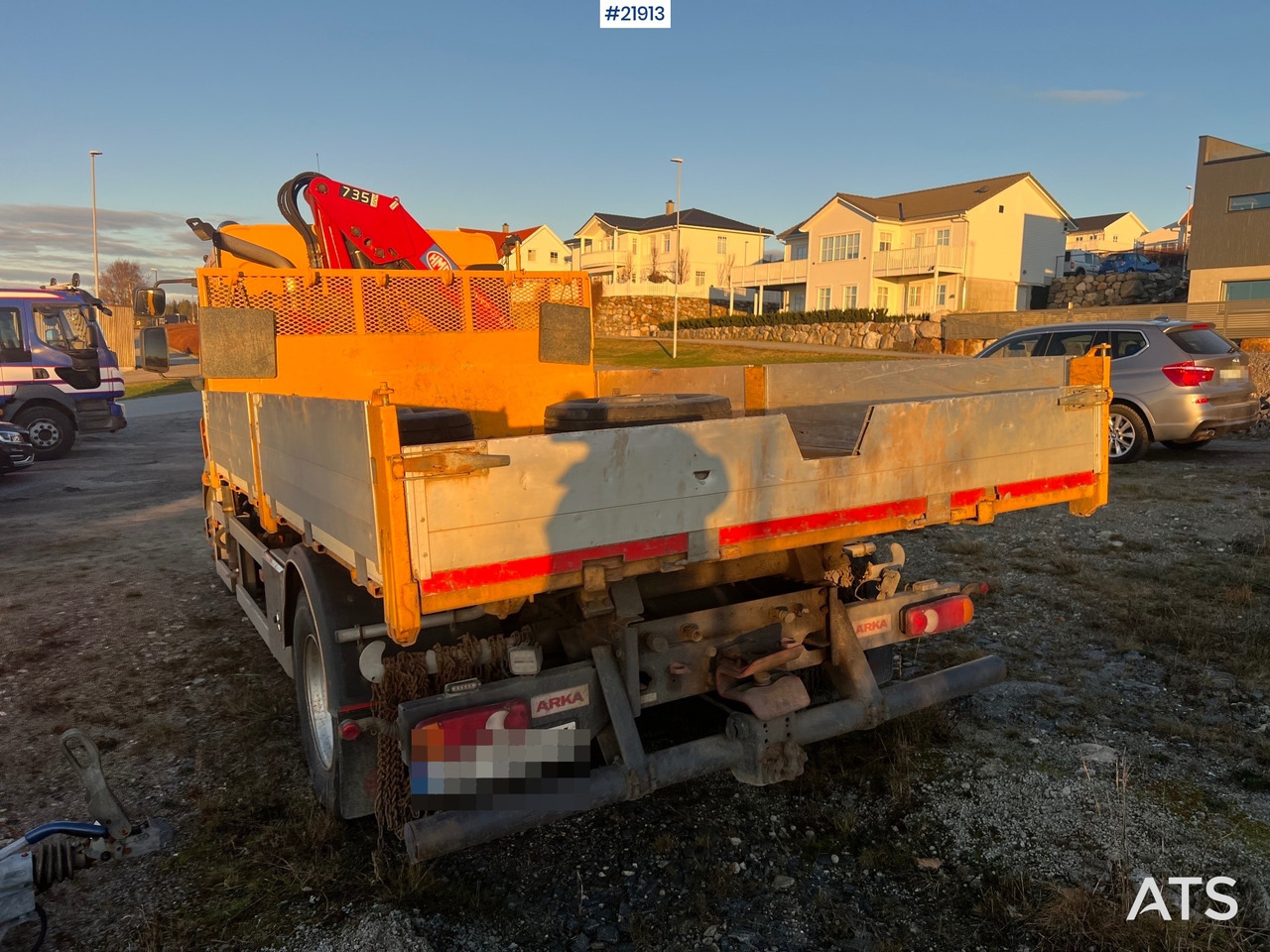 Volvo FL240 - 크레인 트럭 : 사진 5 Volvo FL240 - 크레인 트럭 : 사진 5