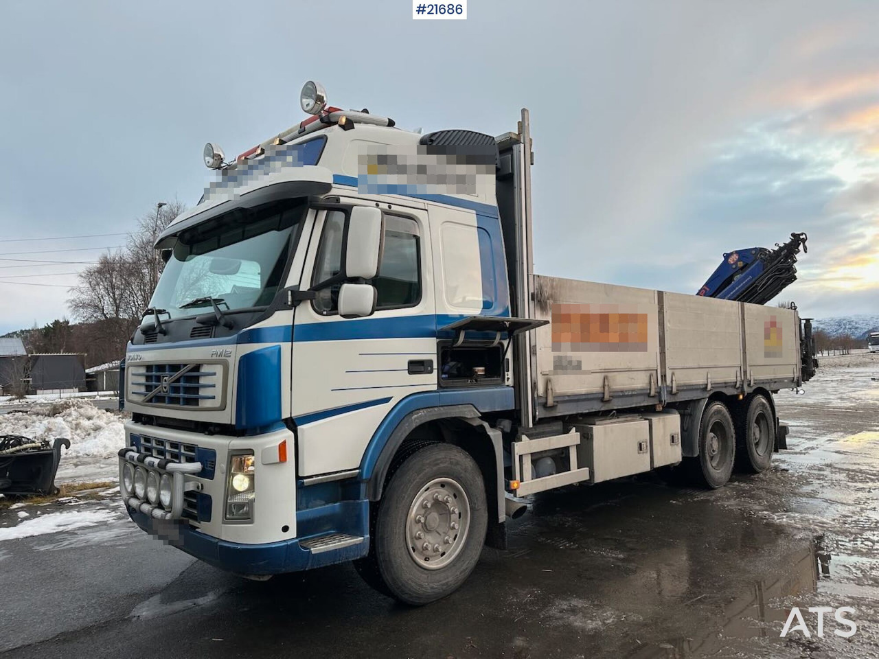 Volvo FM12 Globetrotter 6x4 kranbil m/ bak montert 18 t/m kran og vinsj. SE VIDEO - 크레인 트럭 : 사진 2 Volvo FM12 Globetrotter 6x4 kranbil m/ bak montert 18 t/m kran og vinsj. SE VIDEO - 크레인 트럭 : 사진 2