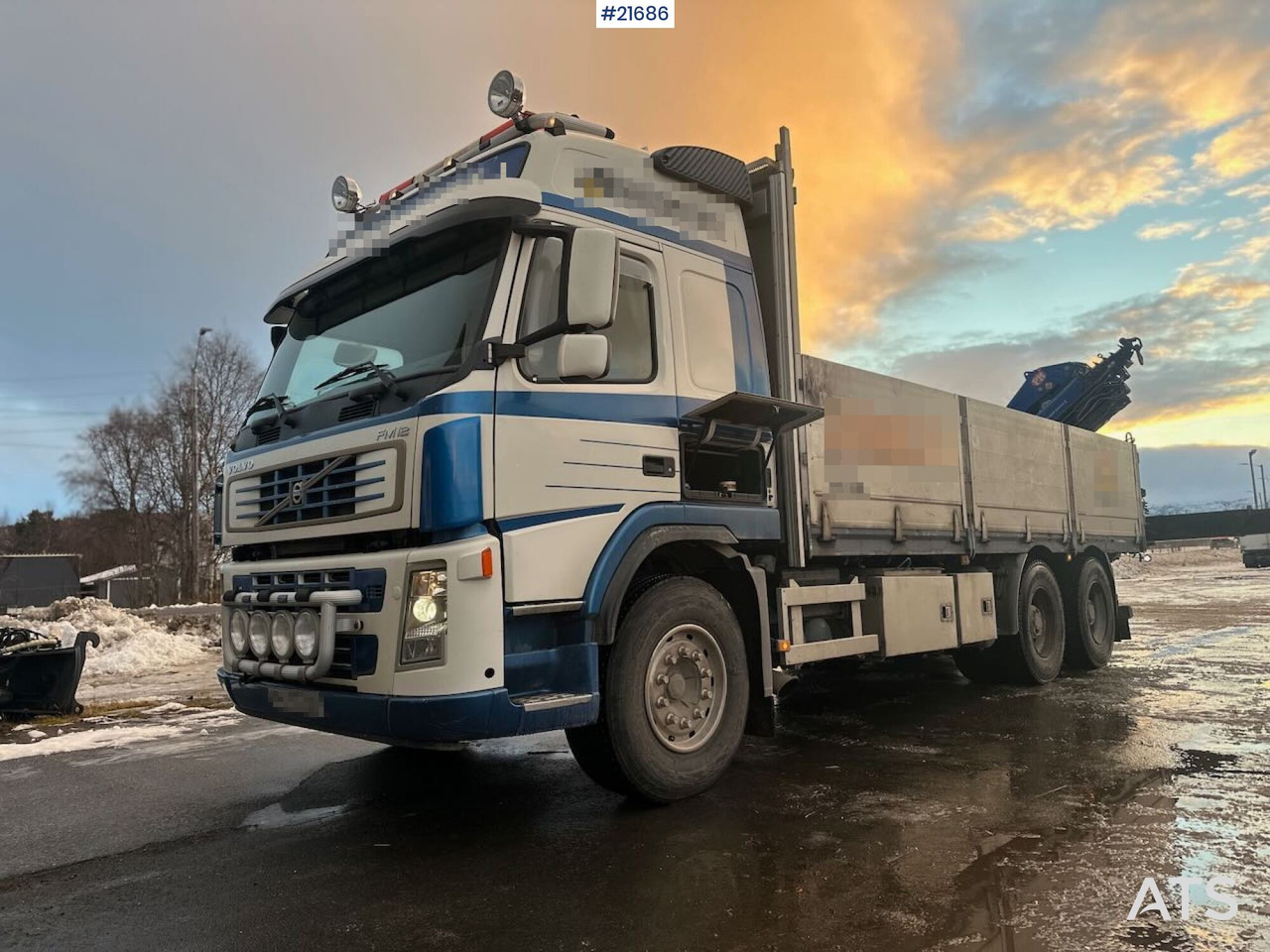 Volvo FM12 Globetrotter 6x4 kranbil m/ bak montert 18 t/m kran og vinsj. SE VIDEO - 크레인 트럭 : 사진 1 Volvo FM12 Globetrotter 6x4 kranbil m/ bak montert 18 t/m kran og vinsj. SE VIDEO - 크레인 트럭 : 사진 1