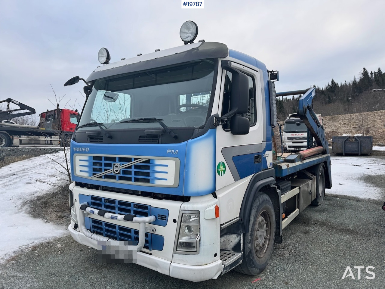 Volvo FM300 - 스킵 로더 트럭 : 사진 1 Volvo FM300 - 스킵 로더 트럭 : 사진 1