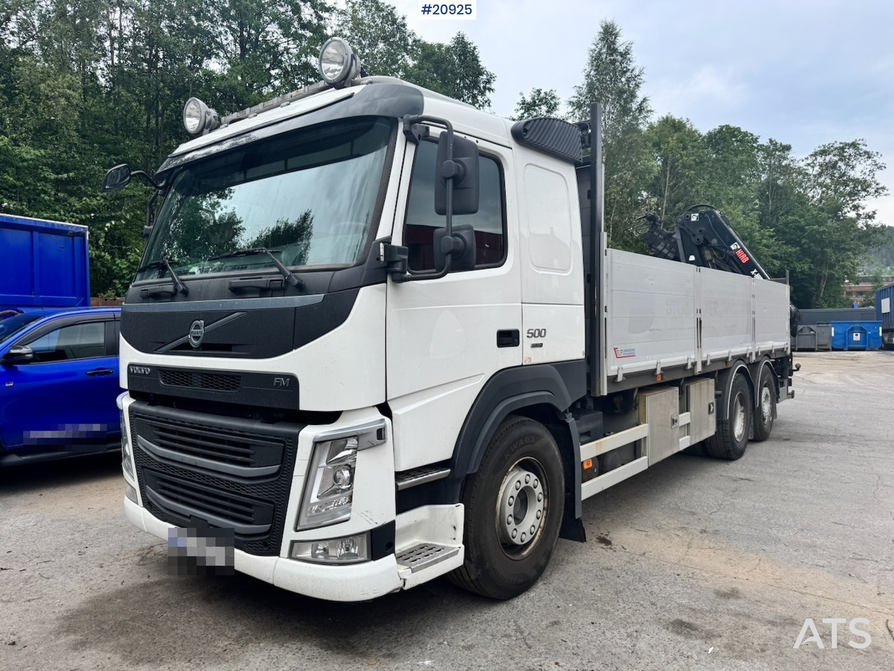 Volvo FM500 - 드롭사이드/ 플랫베드 트럭, 크레인 트럭 : 사진 1 Volvo FM500 - 드롭사이드/ 플랫베드 트럭, 크레인 트럭 : 사진 1