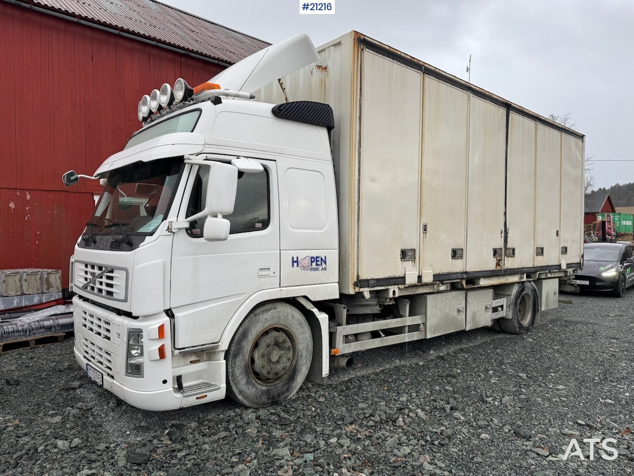 Volvo FM9 - 박스 트럭 : 사진 1 Volvo FM9 - 박스 트럭 : 사진 1