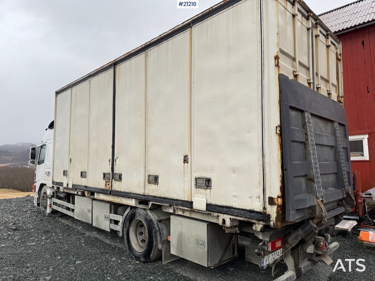 Volvo FM9 - 박스 트럭 : 사진 3 Volvo FM9 - 박스 트럭 : 사진 3
