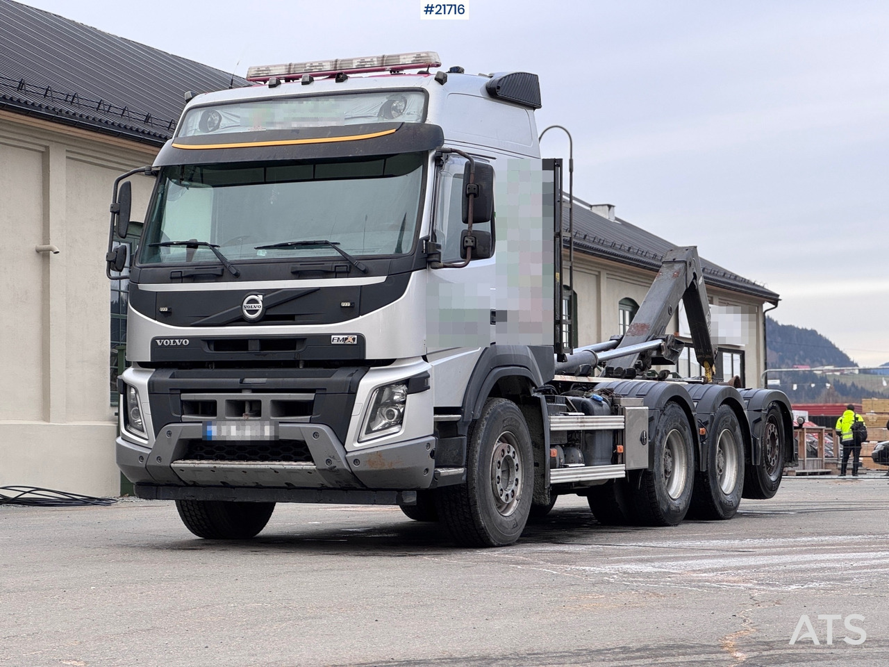 Volvo FMX 540 Krokbil - HIAB 24T Krok - Tridem - 후크 리프트 트럭 : 사진 1 Volvo FMX 540 Krokbil - HIAB 24T Krok - Tridem - 후크 리프트 트럭 : 사진 1