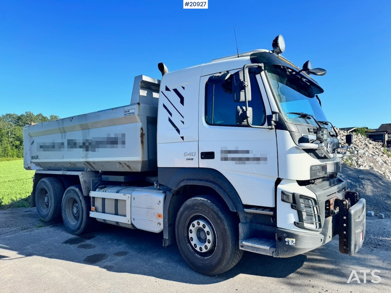 Volvo FMX 540 - 덤프트럭 : 사진 2 Volvo FMX 540 - 덤프트럭 : 사진 2