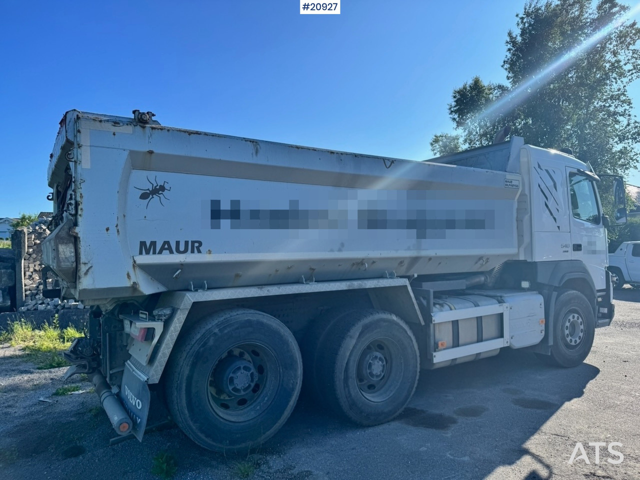 Volvo FMX 540 - 덤프트럭 : 사진 3 Volvo FMX 540 - 덤프트럭 : 사진 3