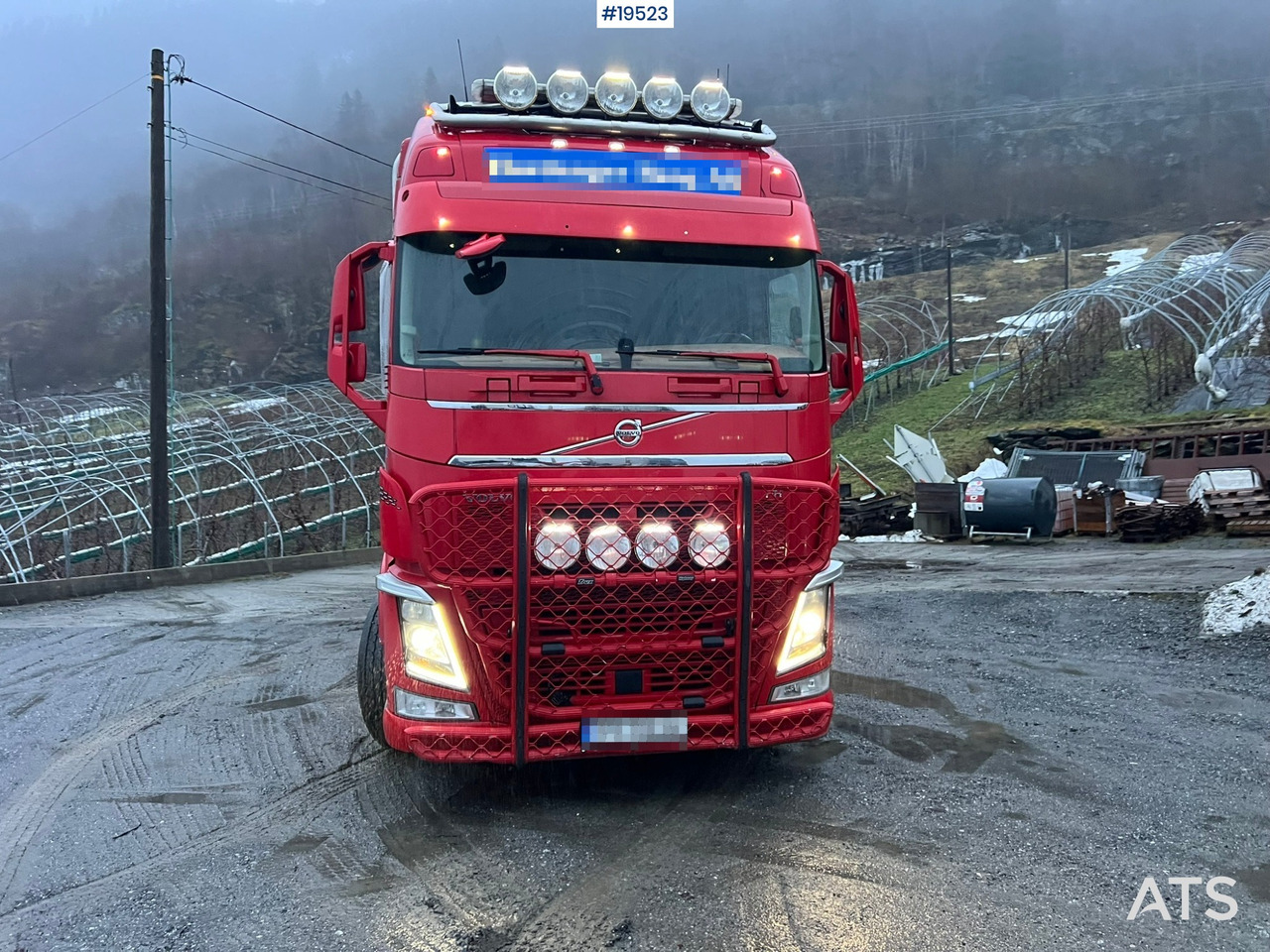 Volvo Fh540 8x4 Tømmerbil m/ 2016 M110L80 Palfinger krane og tømmerklype - 목재 트럭 : 사진 3 Volvo Fh540 8x4 Tømmerbil m/ 2016 M110L80 Palfinger krane og tømmerklype - 목재 트럭 : 사진 3