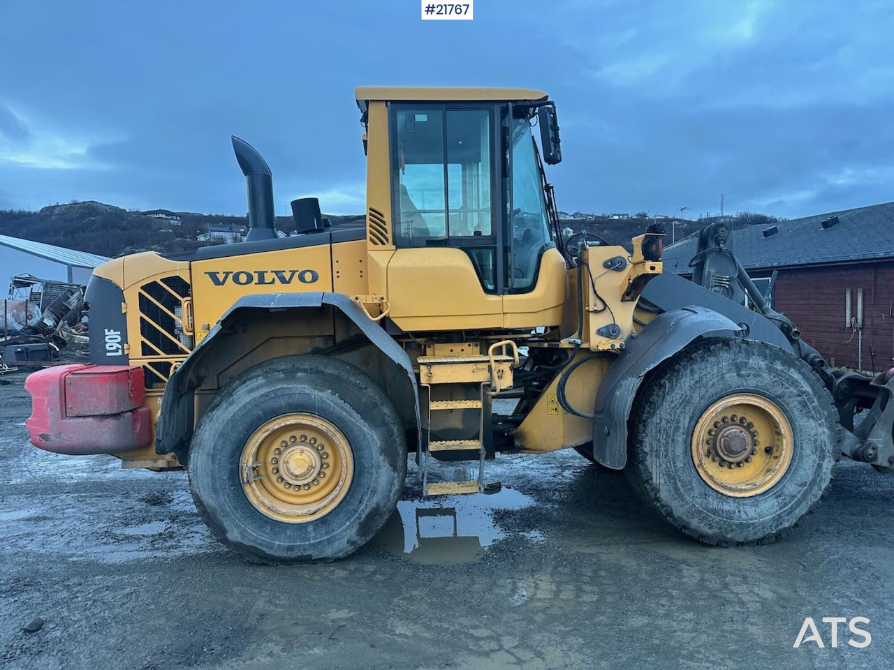 Volvo L90F hjullaster m/ Volvo gruskuffe. SE VIDEO - 휠 로더 : 사진 1 Volvo L90F hjullaster m/ Volvo gruskuffe. SE VIDEO - 휠 로더 : 사진 1