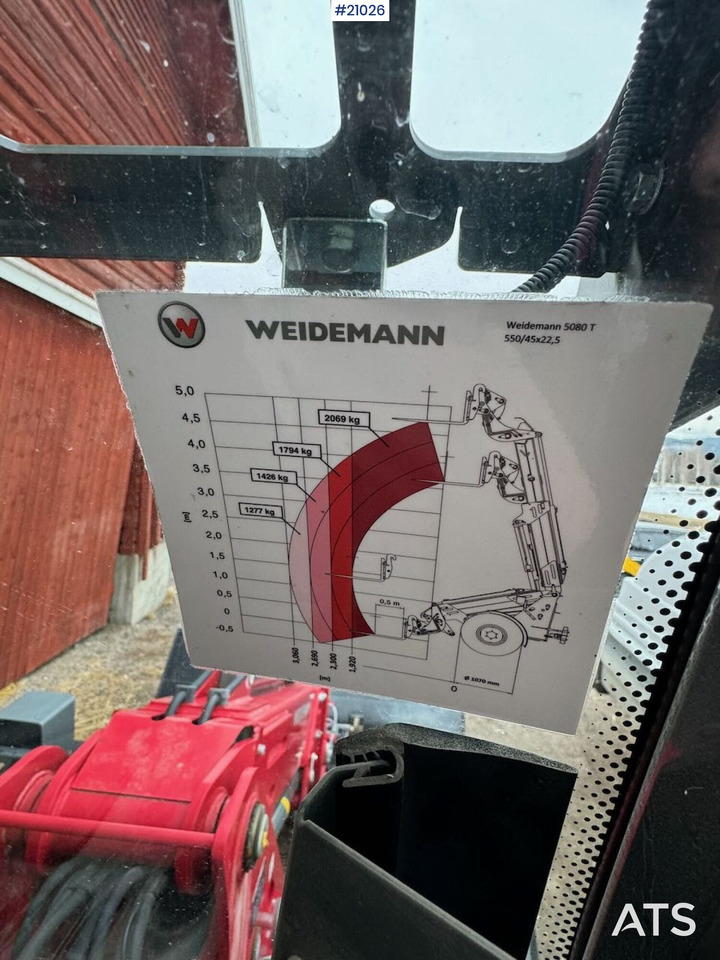 망원형 휠 로더 Weidemann 5080T : 사진 31 망원형 휠 로더 Weidemann 5080T : 사진 31