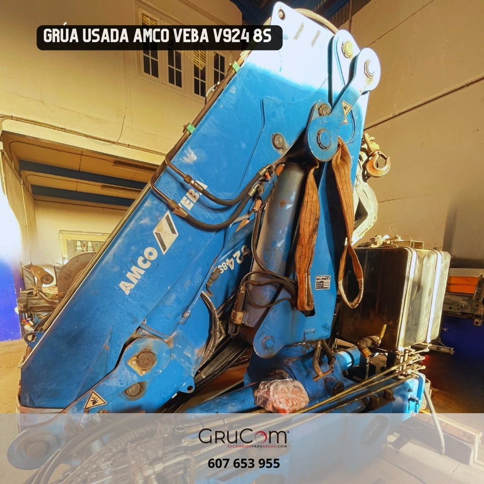 AMCO VEBA V924 8S - 로더 크레인 : 사진 1 AMCO VEBA V924 8S - 로더 크레인 : 사진 1