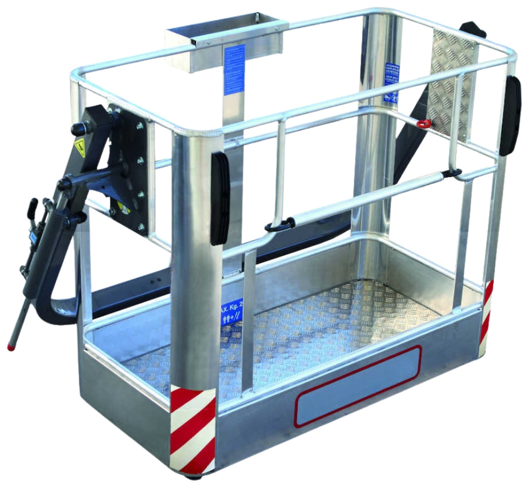 Aluminum Operator Basket CP-2A-F - 부착물 로더 크레인 용 : 사진 2 Aluminum Operator Basket CP-2A-F - 부착물 로더 크레인 용 : 사진 2