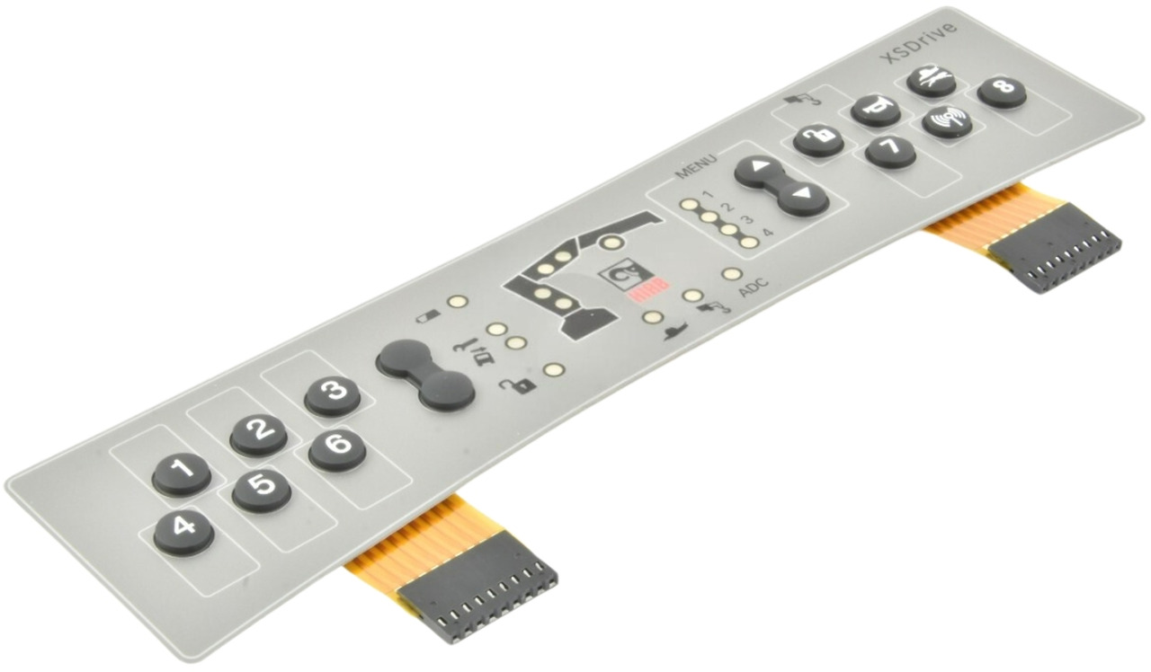 Membrane board for radio remote control Hiab XS Drive - 전기 설비 로더 크레인 용 : 사진 1 Membrane board for radio remote control Hiab XS Drive - 전기 설비 로더 크레인 용 : 사진 1