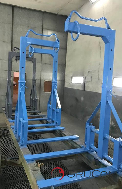 Pallet fork PP-2 - 포크 로더 크레인 용 : 사진 2 Pallet fork PP-2 - 포크 로더 크레인 용 : 사진 2