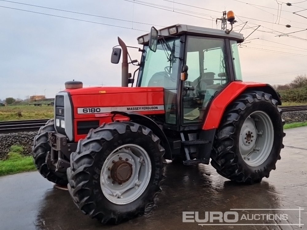 1998 Massey Ferguson 6180 - 장궤형 트랙터 : 사진 1 1998 Massey Ferguson 6180 - 장궤형 트랙터 : 사진 1
