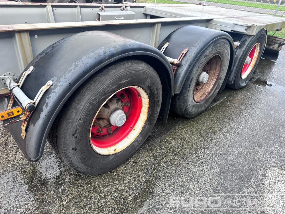 2005 Fliegl 40ft Container Chassis, 3 Axle (Selling Offsite from Krone Used Yard Moerdijk, Netherlands) - 배송 컨테이너 : 사진 5 2005 Fliegl 40ft Container Chassis, 3 Axle (Selling Offsite from Krone Used Yard Moerdijk, Netherlands) - 배송 컨테이너 : 사진 5
