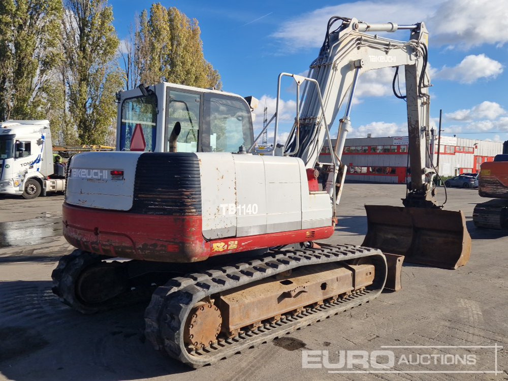 2006 Takeuchi TB1140 - 크롤러 굴삭기 : 사진 5 2006 Takeuchi TB1140 - 크롤러 굴삭기 : 사진 5