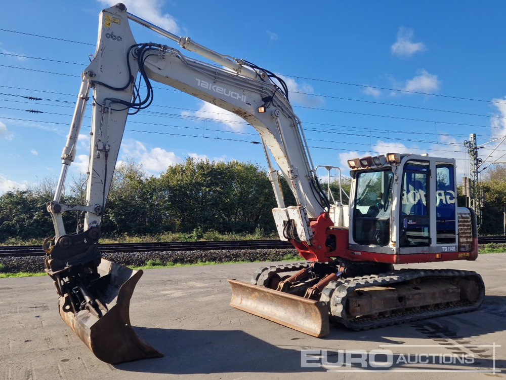 2006 Takeuchi TB1140 - 크롤러 굴삭기 : 사진 1 2006 Takeuchi TB1140 - 크롤러 굴삭기 : 사진 1