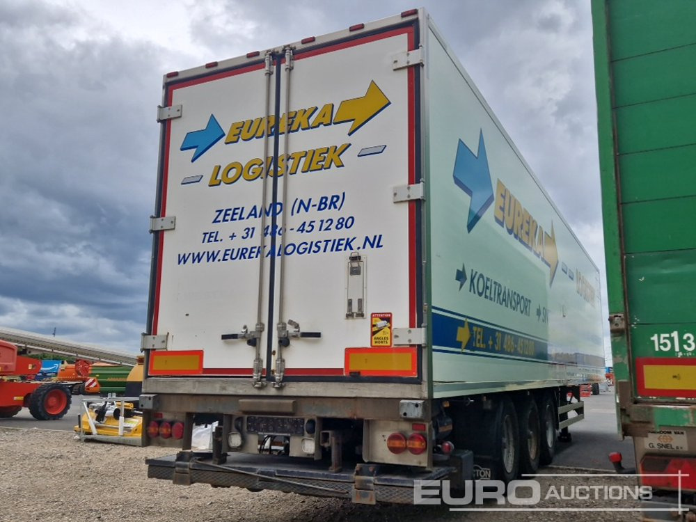 2008 Pacton 3 Axle Refridgerated Trailer, Carrier Maxima 1300, Dhollandia 1500kg Tail lift, Inside 2.70m Height(Dutch Reg. Docs. Available) - 냉동 세미 트레일러 : 사진 3 2008 Pacton 3 Axle Refridgerated Trailer, Carrier Maxima 1300, Dhollandia 1500kg Tail lift, Inside 2.70m Height(Dutch Reg. Docs. Available) - 냉동 세미 트레일러 : 사진 3