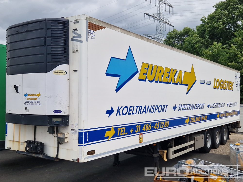 2008 Pacton 3 Axle Refridgerated Trailer, Carrier Maxima 1300, Dhollandia 1500kg Tail lift, Inside 2.70m Height(Dutch Reg. Docs. Available) - 냉동 세미 트레일러 : 사진 1 2008 Pacton 3 Axle Refridgerated Trailer, Carrier Maxima 1300, Dhollandia 1500kg Tail lift, Inside 2.70m Height(Dutch Reg. Docs. Available) - 냉동 세미 트레일러 : 사진 1