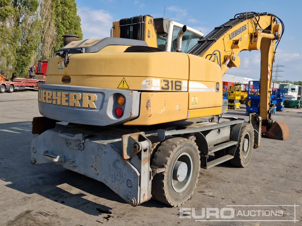 2009 Liebherr A316 LITRONIC - 휠 굴삭기 : 사진 5 2009 Liebherr A316 LITRONIC - 휠 굴삭기 : 사진 5