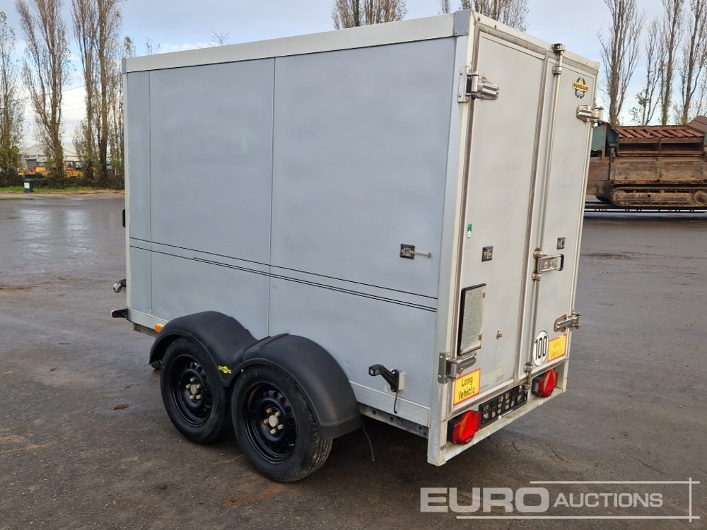 2011 Humbaur Twin Axle Box Trailer, 2500kg (German Reg. Docs. Available) - 밀폐형 박스 트레일러 : 사진 3 2011 Humbaur Twin Axle Box Trailer, 2500kg (German Reg. Docs. Available) - 밀폐형 박스 트레일러 : 사진 3