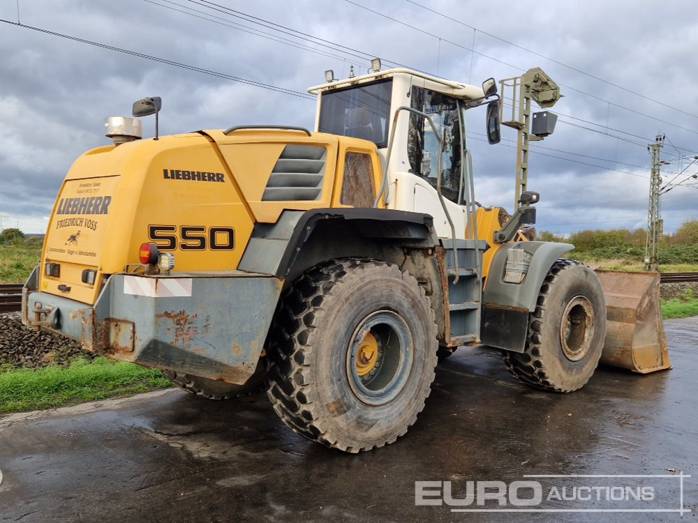 2012 Liebherr L550 - 휠 로더 : 사진 5 2012 Liebherr L550 - 휠 로더 : 사진 5