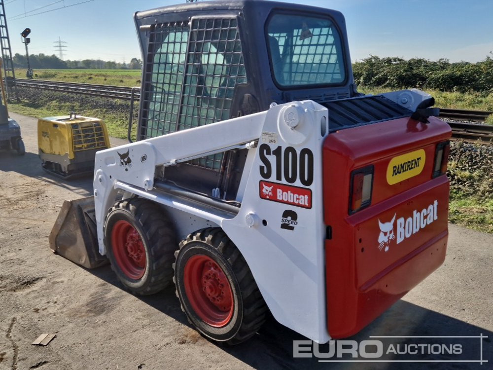 2015 Bobcat S100 - 스키드 스티어 로더 : 사진 3 2015 Bobcat S100 - 스키드 스티어 로더 : 사진 3