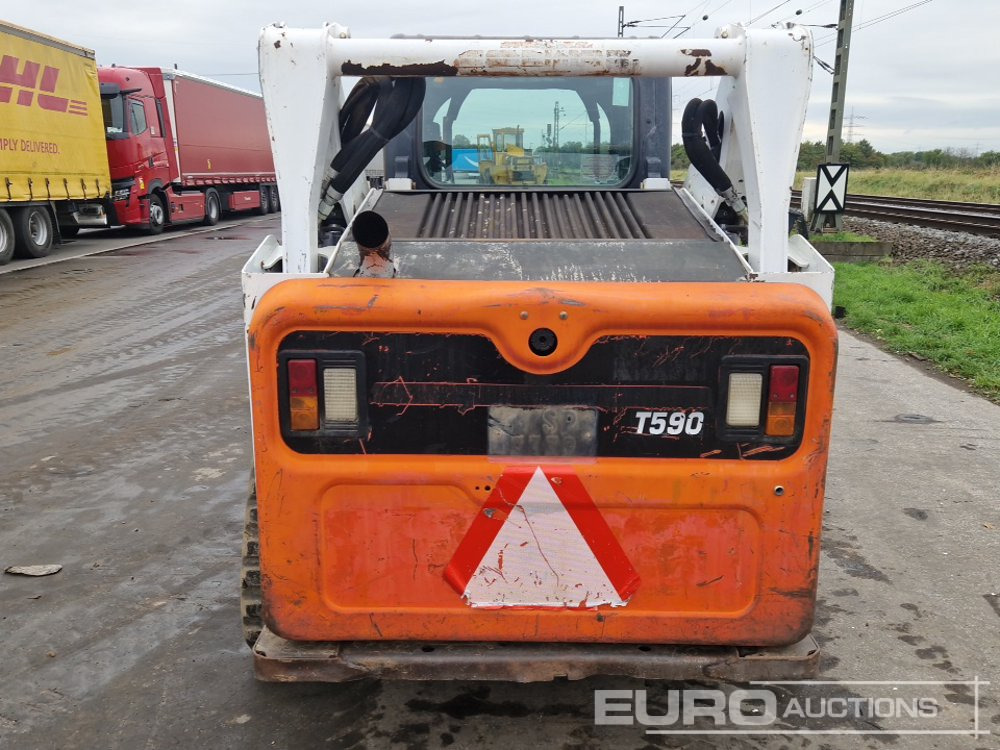 2015 Bobcat T590 - 스키드 스티어 로더 : 사진 4 2015 Bobcat T590 - 스키드 스티어 로더 : 사진 4