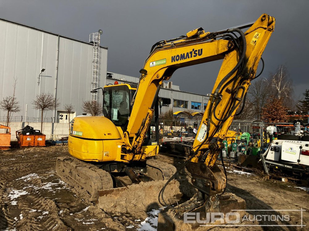 2015 Komatsu PC80MR-3 - 미니 굴삭기 : 사진 4 2015 Komatsu PC80MR-3 - 미니 굴삭기 : 사진 4