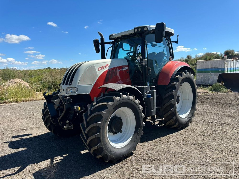 2015 Steyr CVT 6150 - 장궤형 트랙터 : 사진 1 2015 Steyr CVT 6150 - 장궤형 트랙터 : 사진 1