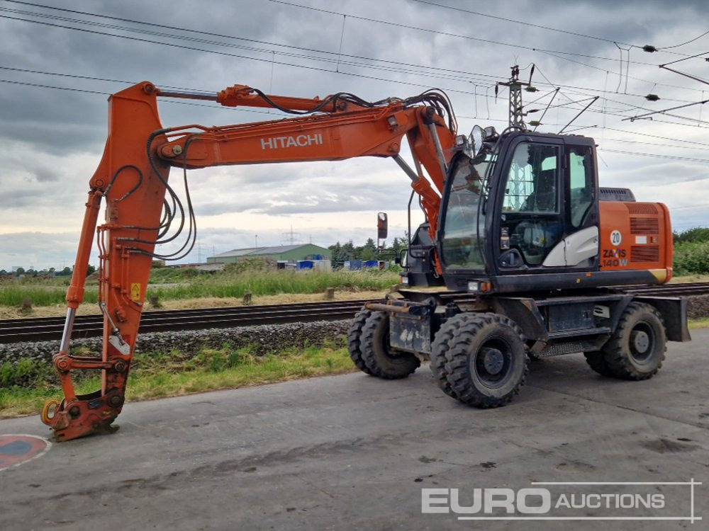 2016 Hitachi ZX140W-5 - 휠 굴삭기 : 사진 1 2016 Hitachi ZX140W-5 - 휠 굴삭기 : 사진 1