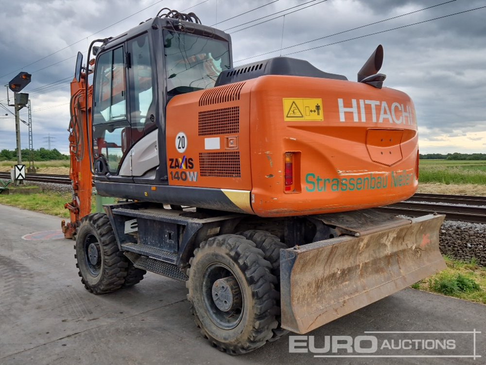 2016 Hitachi ZX140W-5 - 휠 굴삭기 : 사진 3 2016 Hitachi ZX140W-5 - 휠 굴삭기 : 사진 3