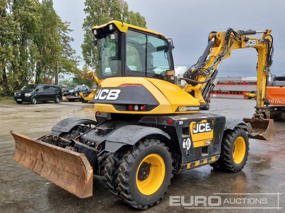 2016 JCB Hydradig 110W - 휠 굴삭기 : 사진 5 2016 JCB Hydradig 110W - 휠 굴삭기 : 사진 5
