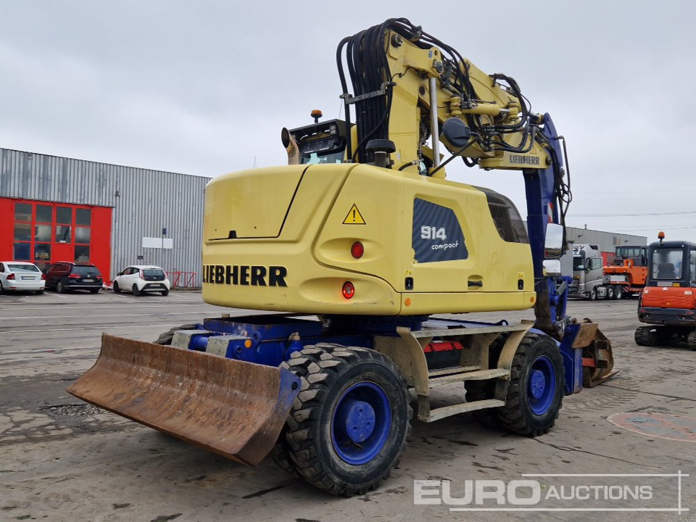 2016 Liebherr A914 Compact - 휠 굴삭기 : 사진 5 2016 Liebherr A914 Compact - 휠 굴삭기 : 사진 5