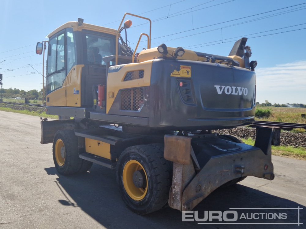 2017 Volvo EW140D - 휠 굴삭기 : 사진 3 2017 Volvo EW140D - 휠 굴삭기 : 사진 3