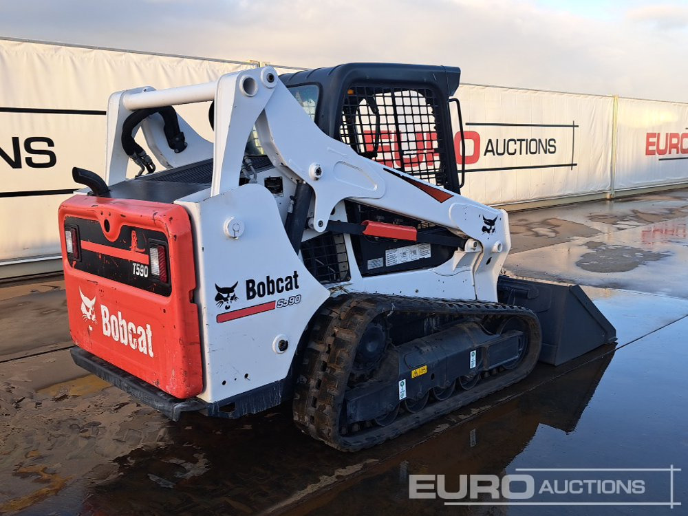 2018 Bobcat T590 - 스키드 스티어 로더 : 사진 5 2018 Bobcat T590 - 스키드 스티어 로더 : 사진 5