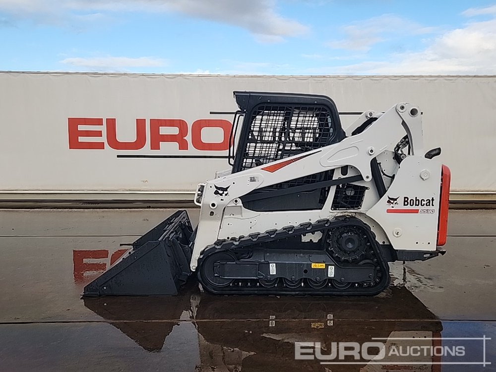 2018 Bobcat T590 - 스키드 스티어 로더 : 사진 2 2018 Bobcat T590 - 스키드 스티어 로더 : 사진 2