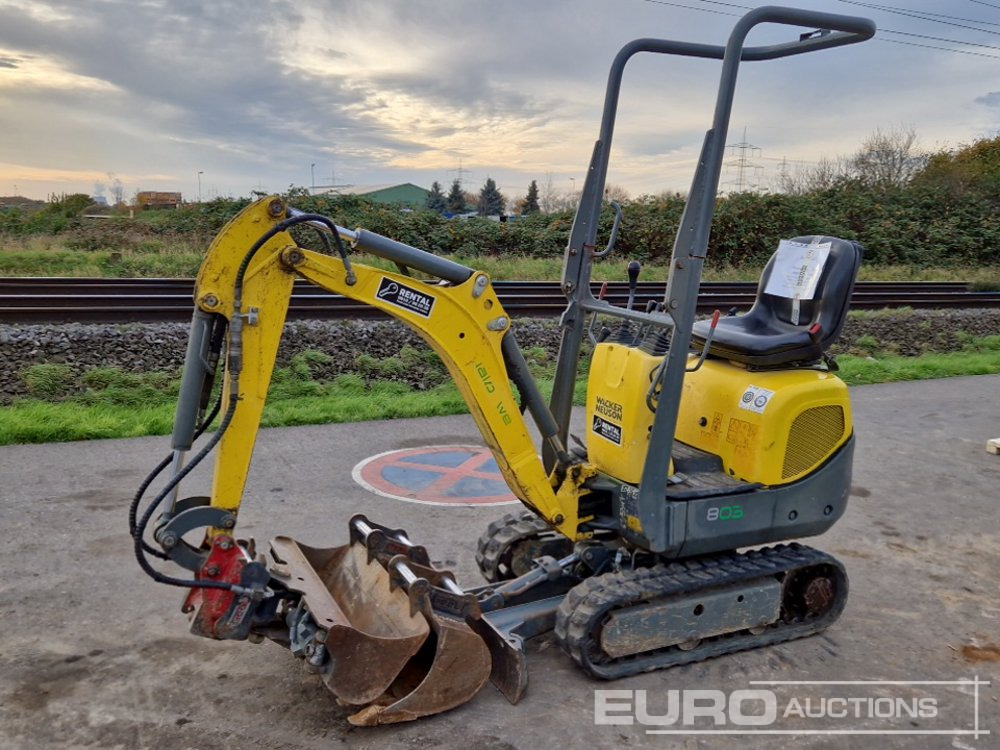 2019 Wacker Neuson 803 - 미니 굴삭기 : 사진 1 2019 Wacker Neuson 803 - 미니 굴삭기 : 사진 1