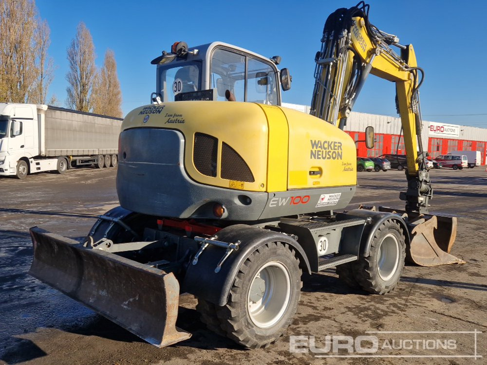 2019 Wacker Neuson EW100 - 휠 굴삭기 : 사진 5 2019 Wacker Neuson EW100 - 휠 굴삭기 : 사진 5