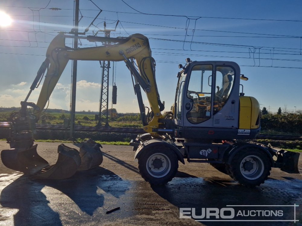 2019 Wacker Neuson EW100 - 휠 굴삭기 : 사진 2 2019 Wacker Neuson EW100 - 휠 굴삭기 : 사진 2