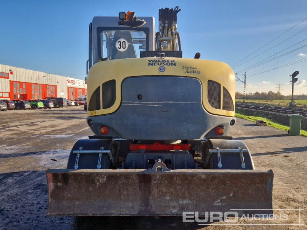 2019 Wacker Neuson EW100 - 휠 굴삭기 : 사진 4 2019 Wacker Neuson EW100 - 휠 굴삭기 : 사진 4